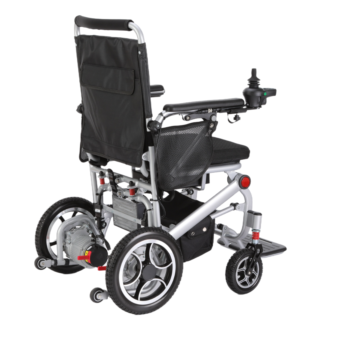 Rubicon BC-EA8000 - Ultra Lightweight, Foldable Electric Power Wheelchair | Compact, Portable & Travel-Friendly