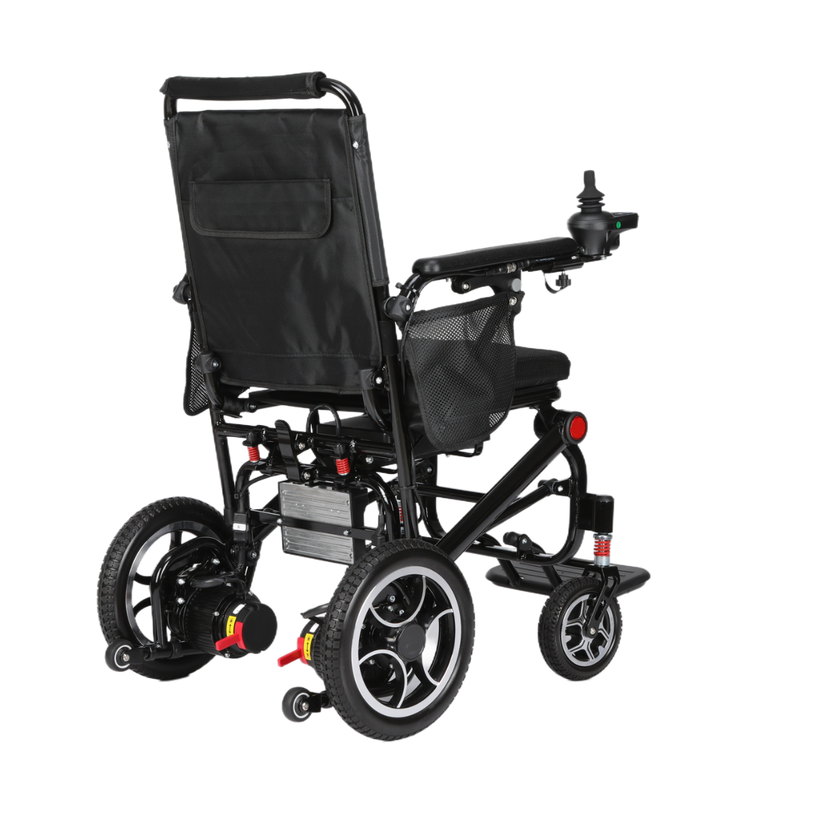Rubicon BC-EA8000 - Ultra Lightweight, Foldable Electric Power Wheelchair | Compact, Portable & Travel-Friendly