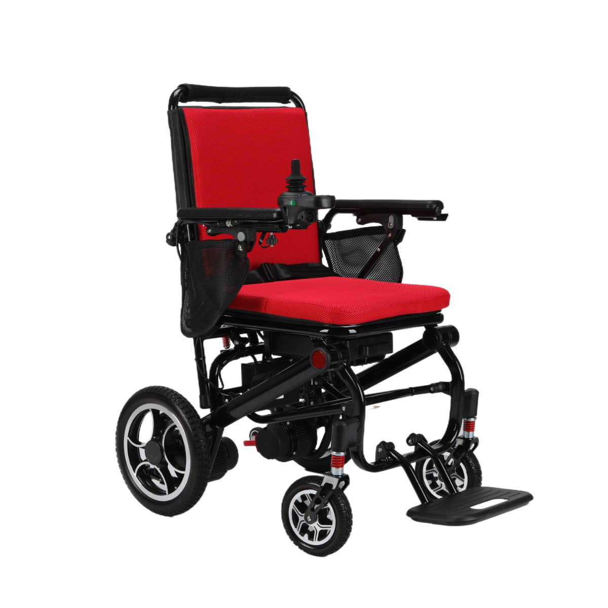 Rubicon BC-EA8000 - Ultra Lightweight, Foldable Electric Power Wheelchair | Compact, Portable & Travel-Friendly