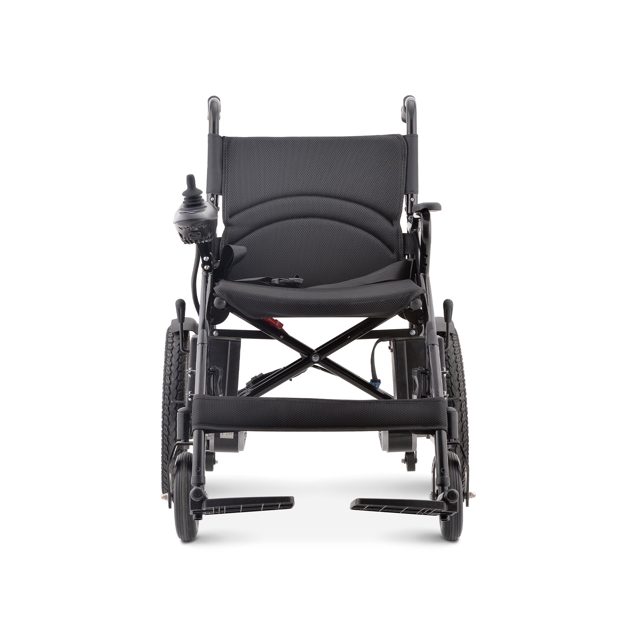 Rubicon DX01 - Affordable All-Terrain Powerful Motorized Electric Wheelchair with 13-Mile Range | Foldable, Lightweight, Portable & Low-Priced