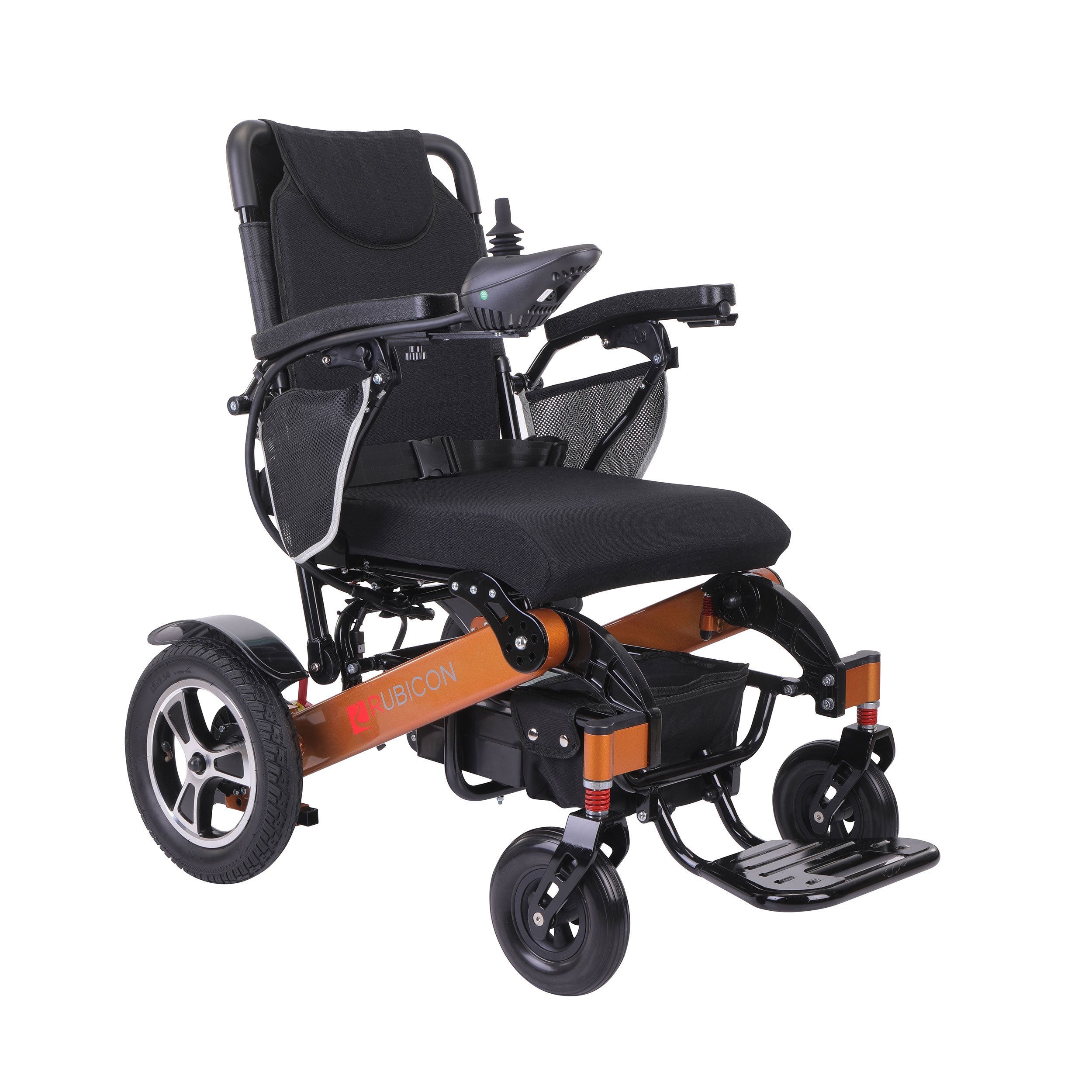 Rubicon DX14 Electric Wheelchair Orange