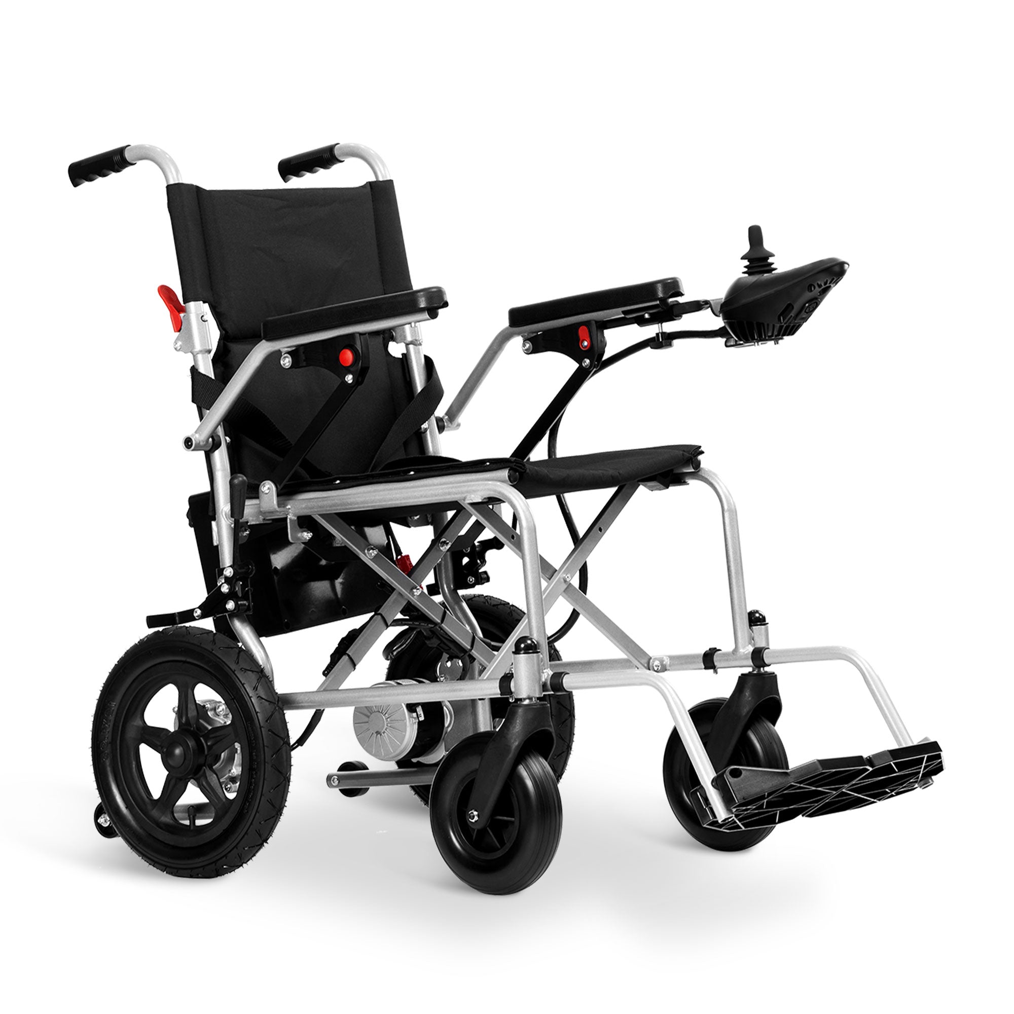 Rubicon DX03 - Affordable, Foldable & Powerful Electric Wheelchair with Dual Motors & 12-Mile Range | Lightweight, Airline-Approved for Travel