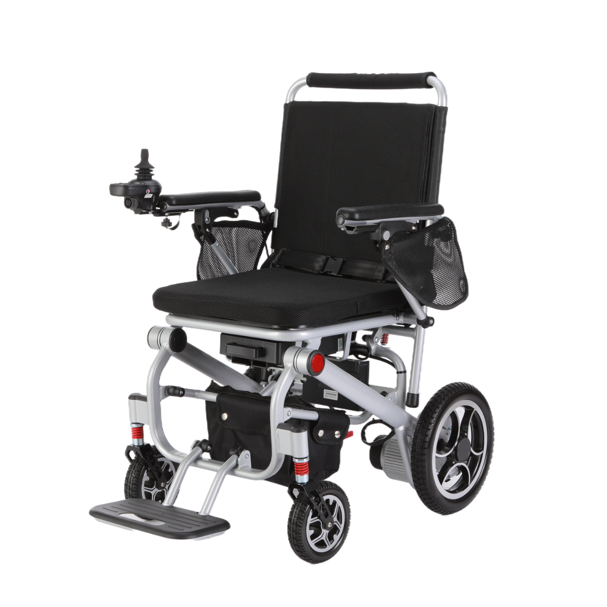 Rubicon BC-EA8000 / DX05 - Ultra Lightweight, Foldable Electric Power Wheelchair  | Compact, Portable & Travel-Friendly
