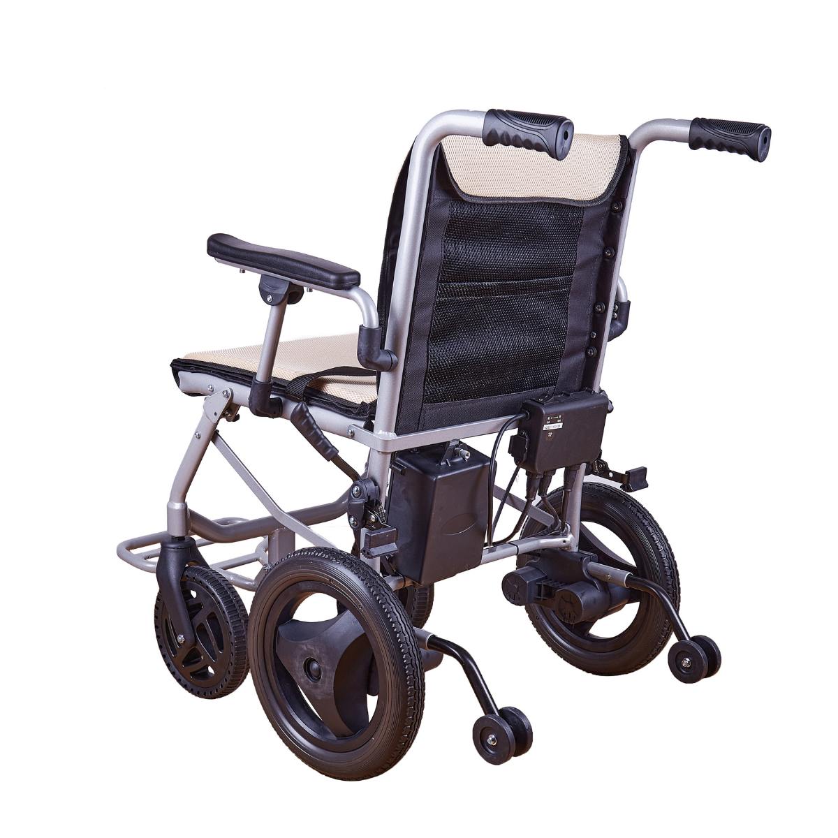 Rubicon BC-EALD3 - Electric Power Wheelchair: Foldable, Compact & Lightweight Motorized Wheelchair