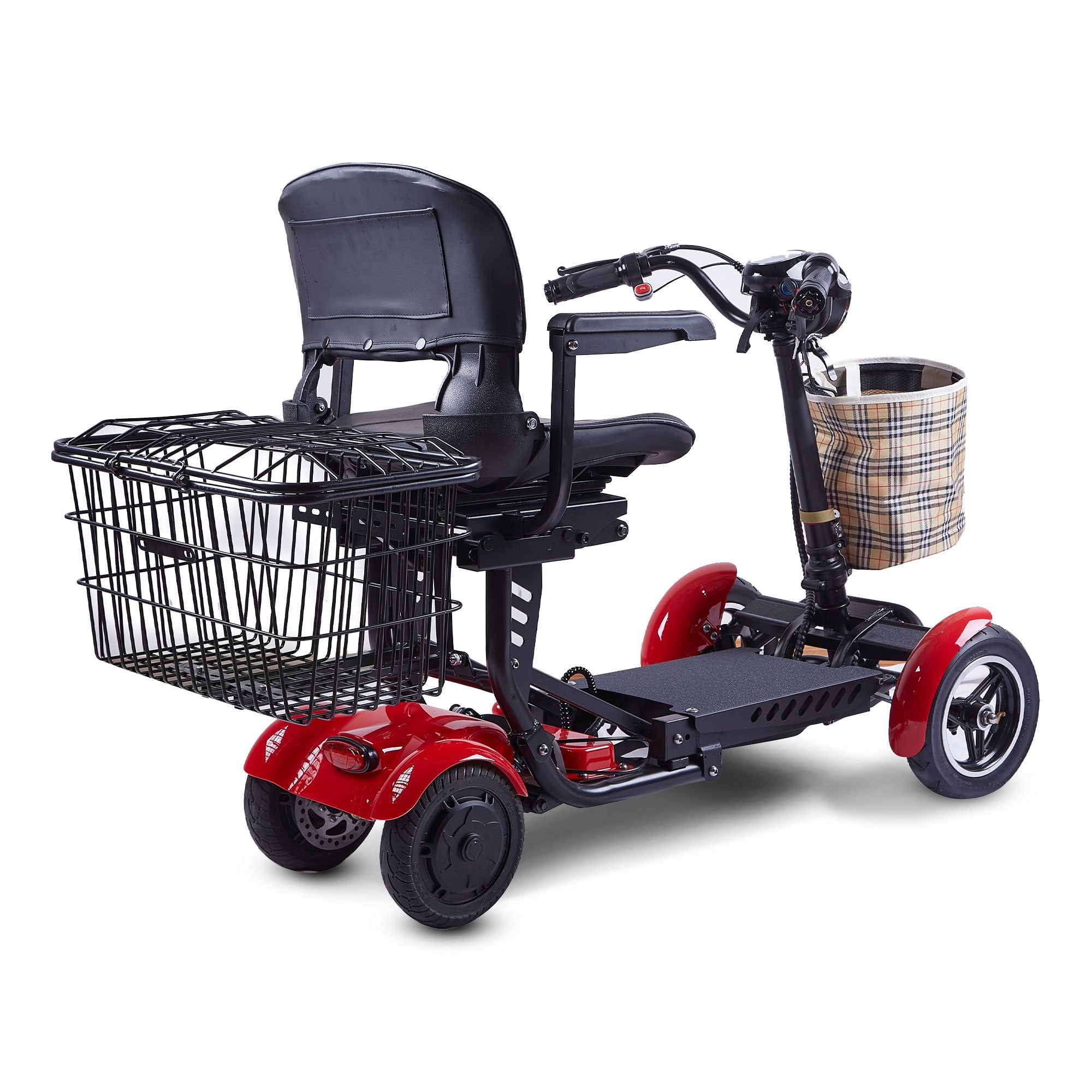 Rubicon FX03 - All Terrain, 4-Wheel, Foldable Mobility Scooter for Seniors | 3-Speed, 25-Mile Range | Portable & Lightweight Disability Scooter